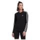 Adidas Γυναικεία μακρυμάνικη μπλούζα Essentials 3-Stripes Long Sleeve Tee